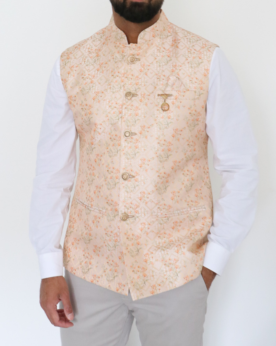 Sunset Nehru Jacket