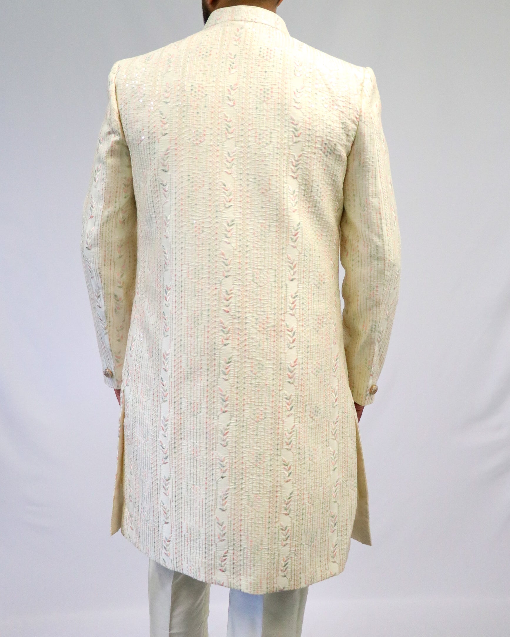 Pastel Paradise Three Piece Sherwani